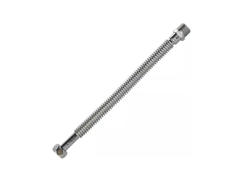 Flexible corrugado 3/4 X 50 Cm De Acero Inoxidable