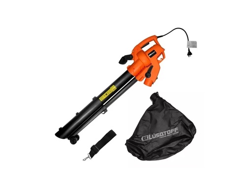 [spl2400-8] Sopla Aspiradora 2400 W Sopladora Cesped Lusqtoff C/ Bolsa